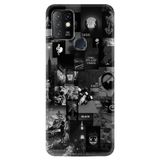 Kılıfland Infinix Hot 10 ile Uyumlu Telefon Kılıfı, Hayat Serisi Desenli, Silikon, Siyah