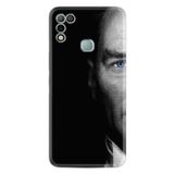 Kılıfland Infinix Hot 10 Play ile Uyumlu Resimli Desenli Baskılı Silikon Kılıf, Atatürk Portre, Siyah