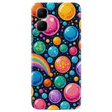 Kılıfland Infinix Smart 10 ile Uyumlu Kılıf, Baskılı Balonlar Desenli, Silikon, Renkli