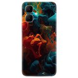 Kılıfland Infinix Smart 10 ile Uyumlu Kılıf, Boutique Baskılı, Renk Cümbüşü Tasarım