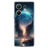Kılıfland Infinix Zero 30 4G ile Uyumlu Telefon Kılıfı, Silikon, Hayat Serisi Desenli, Siyah