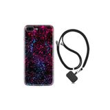 kilifland Iphone 7 8 Plus Uyumlu ile Uyumlu Kılıf Ipli Boyun Askılı Desenli Silikon Boyalar 1660