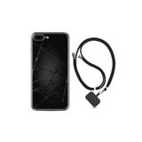 kilifland Iphone 7 8 Plus Uyumlu Ipli Boyun Askılı Desenli Silikon Dikenli Tel 1779
