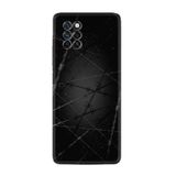 kilifland Note 10 Pro ile Uyumlu Kılıf Silikon Desen Özel Seri Dikenli Tel 1779
