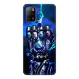 Kılıfland Omix X500 ile Uyumlu Kılıf, Temperli Cam Silikon, Thunder Play 1760 Serisi, Mavi