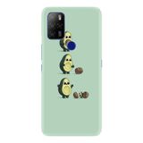 Kılıfland Omix X500 ile Uyumlu Silikon Kılıf, Temperli Cam, Resimli Desenli Baskı, Mint Yeşil