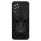 Kılıfland Omix X700 ile Uyumlu Silikon Kılıf, Desenli Baskılı, Black Fox, Siyah