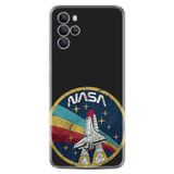 Kılıfland Omix X700 ile Uyumlu Silikon Kılıf, NASA Temalı Baskılı Desenli, Siyah