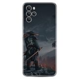 Kılıfland Omix X700 ile Uyumlu Silikon Kılıf, Warrior Desen, Siyah