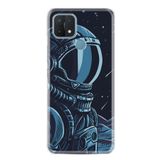 kilifland Oppo A15 A15s ile Uyumlu Kılıf Resimli Desenli Silikon Platinium Series Astro 1870