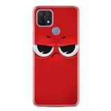 kilifland Oppo A15 A15s ile Uyumlu Kılıf Resimli Desenli Silikon Platinium Series Red 1829