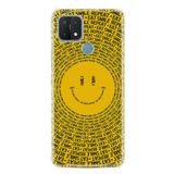kilifland Oppo A15 A15s ile Uyumlu Kılıf Resimli Desenli Silikon Platinium Series Smile 1862