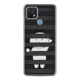 kilifland Oppo A15 A15s ile Uyumlu Kılıf Resimli Desenli Silikon Platinium Series Yanlızlık 1908
