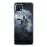 Kılıfland Oppo A15 A15s ile Uyumlu Silikon Kılıf, Desen Özel Seri Atatürk, Siyah