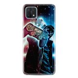 Kılıfland Oppo A15 A15s ile Uyumlu Silikon Kılıf, Desen Özel Seri Play Me, Renkli