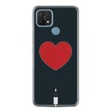 Kılıfland Oppo A15 A15s ile Uyumlu Silikon Kılıf, Resimli Desenli Baskılı, Mavi Mermer