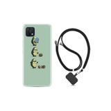 kilifland Oppo A15s ile Uyumlu Kılıf Desenli Silikon Boyun Askılı Muhammed Ali 1352