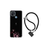 kilifland Oppo A15s ile Uyumlu Kılıf Silikon Desen Boyun Askılı Love 1629