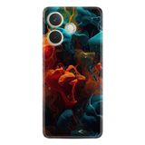 Kılıfland Oppo A5 Pro 5G ile Uyumlu Kılıf, Boutique Baskılı, Renk Cümbüşü Tasarım, Silikon
