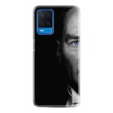 Kılıfland Oppo A54 ile Uyumlu Resimli Desenli Baskılı Silikon Kılıf, Atatürk Portre 3, Siyah