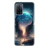 Kılıfland Oppo A55 ile Uyumlu Kılıf, Hayat Serisi Desenli Look Now, Silikon, Çok Renkli