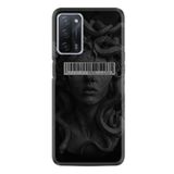 Kılıfland Oppo A55 ile Uyumlu Kılıf, Hayat Serisi, Good Vibes Only Desenli, Silikon, Siyah