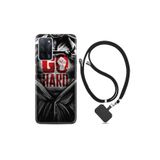 kilifland Oppo A55 ile Uyumlu Kılıf Resimli Desenli Silikon Boyun Askılı Go Hard 1838