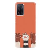 kilifland Oppo A55 ile Uyumlu Kılıf Resimli Desenli Silikon Güzel Seri Three Hand 1818