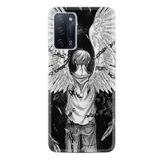 kilifland Oppo A55 ile Uyumlu Kılıf Resimli Desenli Silikon Platinium Series Angel 1883