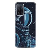 kilifland Oppo A55 ile Uyumlu Kılıf Resimli Desenli Silikon Platinium Series Astro 1870