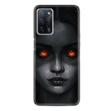 kilifland Oppo A55 ile Uyumlu Kılıf Resimli Desenli Silikon Platinium Series Dark Woman 1887