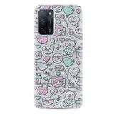 kilifland Oppo A55 ile Uyumlu Kılıf Resimli Desenli Silikon Platinium Series I Love You 1882