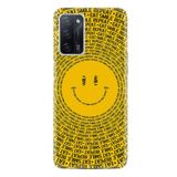 kilifland Oppo A55 ile Uyumlu Kılıf Resimli Desenli Silikon Platinium Series Smile 1862