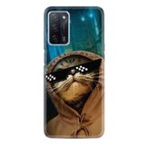 kilifland Oppo A55 ile Uyumlu Kılıf Resimli Desenli Silikon Platinium Series Troll Cat 1897