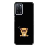 kilifland Oppo A55 ile Uyumlu Kılıf Resimli Desenli Silikon Platinium Series Uyuyan Köpek 1875