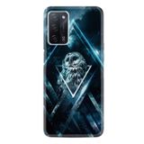kilifland Oppo A55 ile Uyumlu Kılıf Silikon Desen Güzel Seri Old Owl 1649