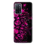 kilifland Oppo A55 ile Uyumlu Kılıf Silikon Desen Güzel Seri Purple Knife 1692