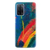 kilifland Oppo A55 ile Uyumlu Kılıf Silikon Desen Güzel Seri Ressam Sulu Boya 1600