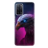 kilifland Oppo A55 ile Uyumlu Kılıf Silikon Desen Özel Seri Kartal 1622