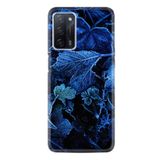 Kılıfland Oppo A55 ile Uyumlu Silikon Kılıf, Desen Özel Seri, Mavi
