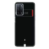 Kılıfland Oppo A55 ile Uyumlu Silikon Kılıf, Resimli Desenli Baskılı, My Love, Siyah