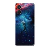 kilifland Oppo A96 ile Uyumlu Kılıf Resimli Desenli Silikon Platinium Series Deep Woman 1844