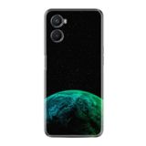 kilifland Oppo A96 ile Uyumlu Kılıf Resimli Desenli Silikon Platinium Series Green World 2 1865