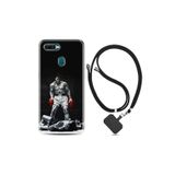 kilifland Oppo Ax7 ile Uyumlu Kılıf Desenli Silikon Boyun Askılı Moon Baloon 1369