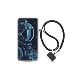 kilifland Oppo Ax7 ile Uyumlu Kılıf Resimli Desenli Silikon Boyun Askılı Astro 1870