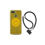 kilifland Oppo Ax7 ile Uyumlu Kılıf Resimli Desenli Silikon Boyun Askılı Smile 1862