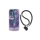 kilifland Oppo Ax7 ile Uyumlu Kılıf Silikon Desen Boyun Askılı Kız Ve Ejderha 1742
