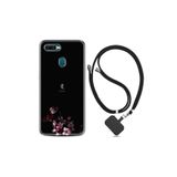 kilifland Oppo Ax7 ile Uyumlu Kılıf Silikon Desen Boyun Askılı Love 1629