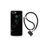 kilifland Oppo Ax7 ile Uyumlu Kılıf Silikon Desen Boyun Askılı Planet 1620