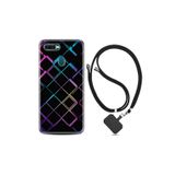 kilifland Oppo Ax7 ile Uyumlu Kılıf Silikon Desen Boyun Askılı Şekiller 1681